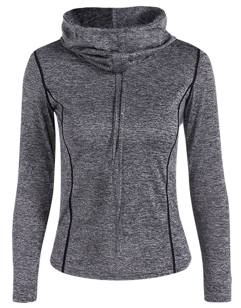 Buy Grey Full Sleeve Tees for Men From Gym Clothes Store in USA & Canada