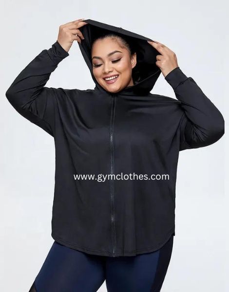 Plus Size Workout Jacket Wholesaler